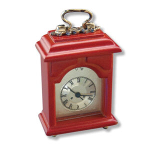 Dollhouse Miniature Working Mantle Clock By Reutter Porcelain