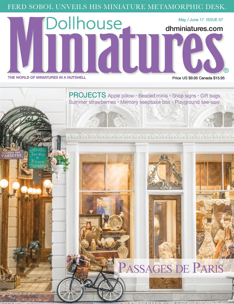 Dollhouse Miniatures Magazine Issue 57 Subscriptions Pocketmags