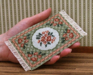 Dollhouse Miniatures Rug KIT Doll House Rug For 1 12 Scale Dolls House