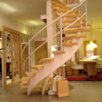 Dollhouse Spiral Staircase Completed Base Was A 3d Print Which I