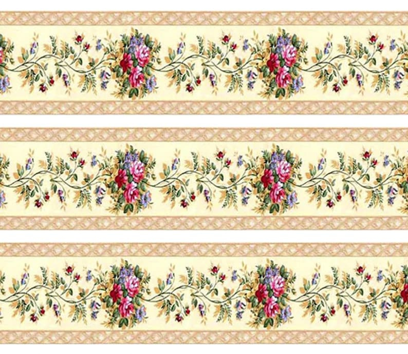 Dolls House Wallpaper Border 77 Ins Long 1 12th 1 24th Choice Etsy UK