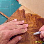 Flooring Tutorial Dollhouse Miniature 1 12 Scale Hard Floor
