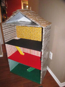 Foam Board Doll House Decor Foam Board Doll House