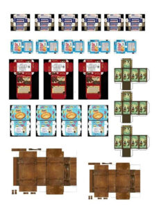 Food Labels Dollhouse Printables Doll House Crafts Modern Dollhouse