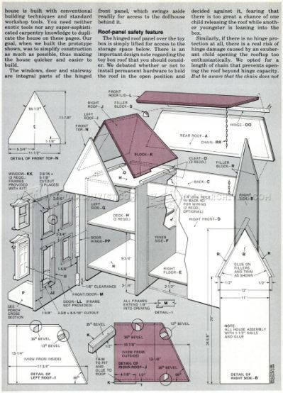 Free Dollhouse Plans Victorian Dollhouse Furniture Plans Doll House 