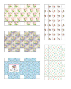 Free Dollhouse Printable Miniature Gift Boxes Miniature Gift Wedding