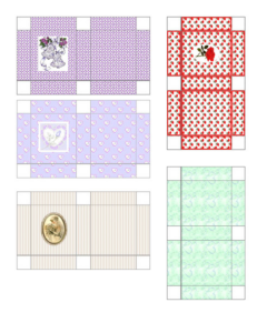 Free Dollhouse Printable Miniature Gift Boxes Miniature Gift Wedding