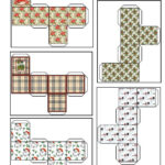 Free Dollhouse Printable Miniature Square Gift Boxes Dollhouse Gift