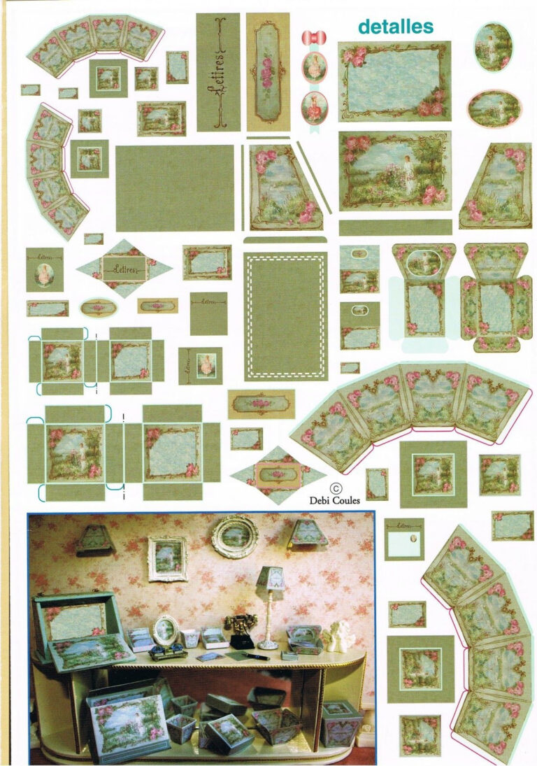 Free Printable Dollhouse Furniture Patterns Free Printable Printable