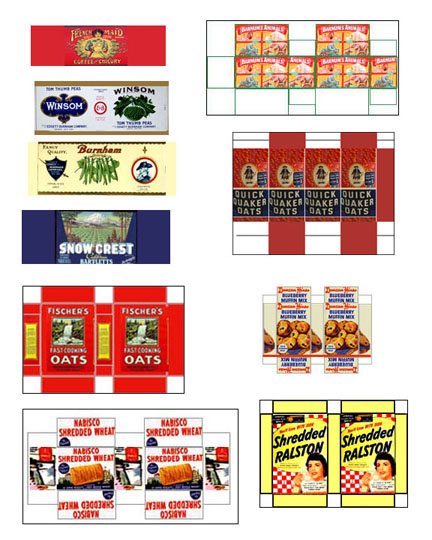 Free Printable Dollhouse Grocery Fullpage 002 Miniature Printables 