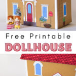 Free Printable Dollhouse Template