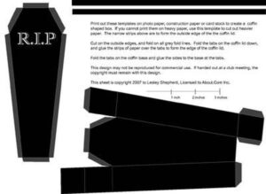 Free Printables To Make Model And Dollhouse Miniatures Halloween