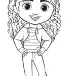 Gabby Coloring Page GABBY S DOLLHOUSE Cat Themed Birthday Party