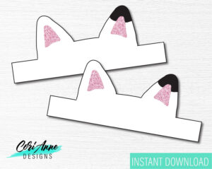 Gabby s Dollhouse Cat Ear Headband DIY Printable Party Etsy In 2022