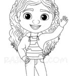 Gabby S Dollhouse Coloring Pages Coloring Home
