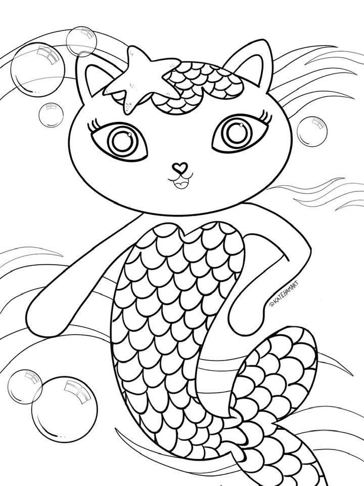 Gabby s Dollhouse Free Printable Coloring Activity Sheets In 2021 