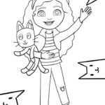 Gabby S Dollhouse Free Printable Coloring Activity Sheets In 2021