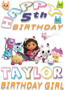 Gabby s Dollhouse Printable Iron On Transfer PNG PNG Etsy Ireland