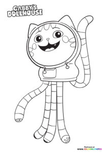 Gaby s Dollhouse Coloring Pages Free And Easy Printable Coloring Sheets