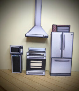 Half Inch Scale Miniature Appliances Dollhouse Furniture Etsy