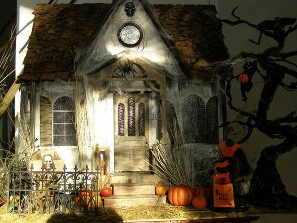 Haunted Cottage Doll House need To Find Credits the Detailed Fence 