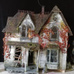 Haunted Dollhouse Completed Haunted Dollhouse Doll House Dollhouse