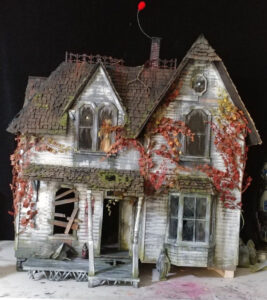 Haunted Dollhouse Completed Haunted Dollhouse Doll House Dollhouse