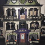 Haunted Dollhouse Inspo Painting Art