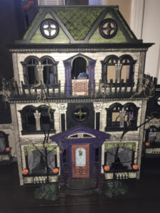 Haunted Dollhouse Inspo Painting Art