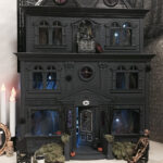Haunted Dollhouse Outdoor Accessories Halloween Deco Dollhouse