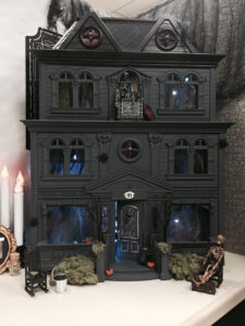 Haunted Dollhouse Outdoor Accessories Halloween Deco Dollhouse