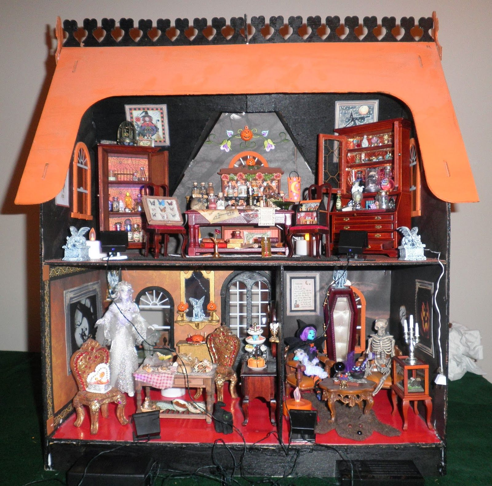 Haunted Dollhouses Haunted Dollhouse Miniatures Miniature Haunted 