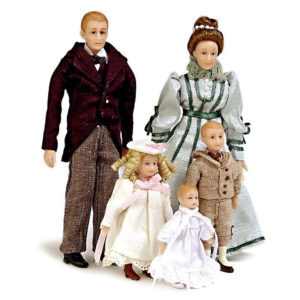 Have To Have It Drummond Victorian Family Of 5 Dollhouse Miniature Set