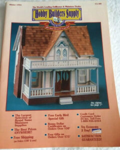 Hobby Builder s Supply Dollhouse Miniatures Catalog Winter 1995 EBay