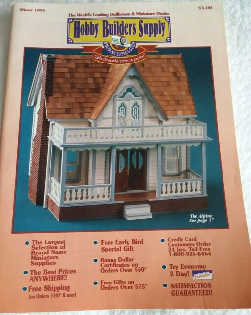 Hobby Builder s Supply Dollhouse Miniatures Catalog Winter 1995 EBay