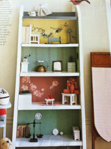 Homemade Dollhouse From An Old Bookcase Diy Playroom Repurposed