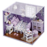 Hot Sweet Sunshine Series DIY Doll Houses With Wooden Miniature