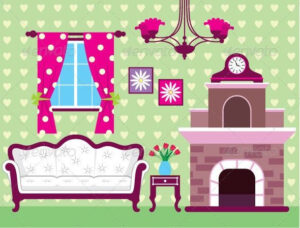 Image Of Interior Living Room By GurZZZa GraphicRiver Paper Doll