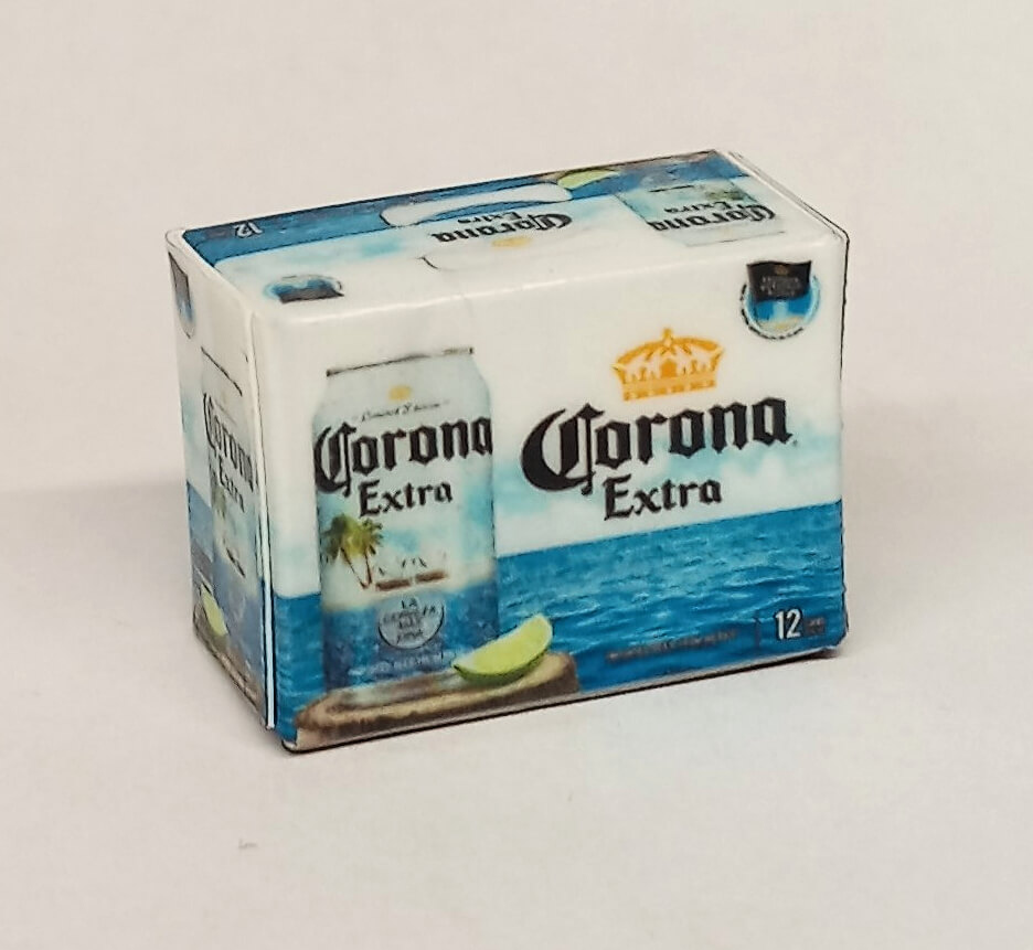 Imported Beer Box Mary s Dollhouse Miniatures