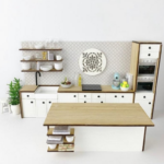 International Modern Miniature 1 12 Scale Kitchen Etsy Dollhouse