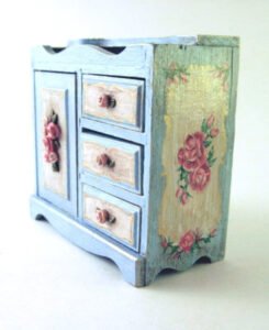 Items Similar To Dollhouse Miniature Furniture Hand Painted Dry Sink