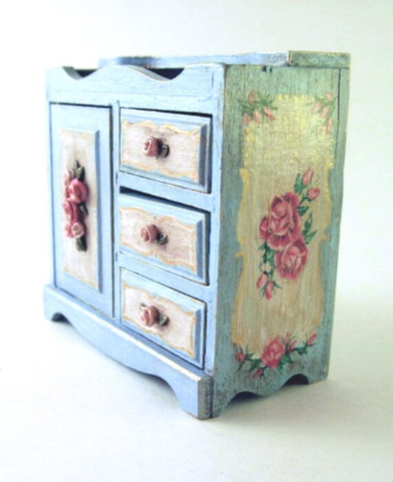 Items Similar To Dollhouse Miniature Furniture Hand Painted Dry Sink 