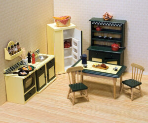 Kitchen Furniture Set Ideias Para Casa De Bonecas Casa De Bonecas