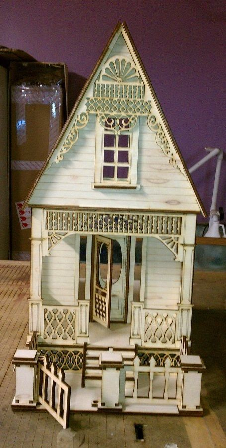 Little Ann Victorian Cottage 1 12 Scale Dollhouse Doll House 