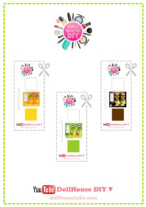 Liza DollHouse DIY Imprimibles Miniaturas Imprimibles Para