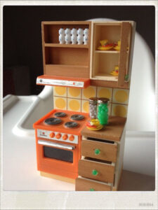 Lundby Kitchen Set Vintage Dollhouse Furniture Vintage Dollhouse