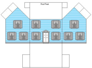 Make A Dollhouse For Your Dollhouse Paper House Diy Dollhouse