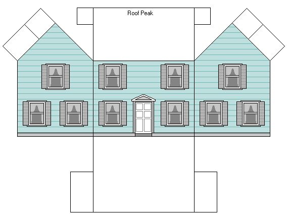 Make A Dollhouse For Your Dollhouse Printable Minis Paper House Diy 