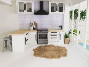 Miniature Dollhouse Kitchen 1 12 Scale Modern Dollhouse Ideas Malibu