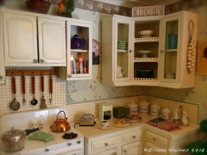 Miniature Dollhouse Kitchen Cabinets KiWarm 1 12 Scale Fairy
